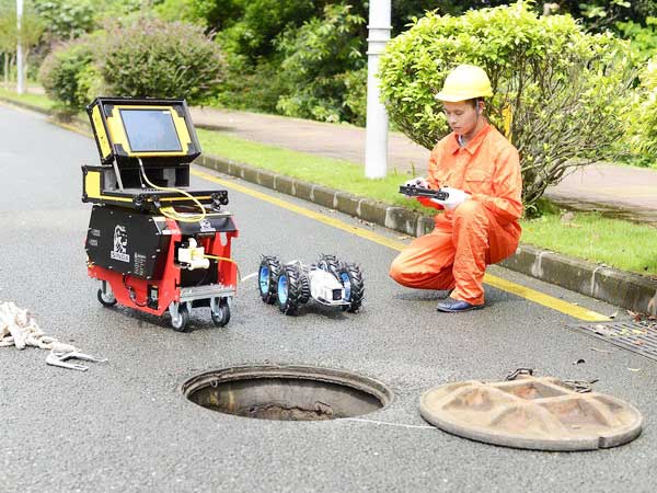 潮南管道机器人检测